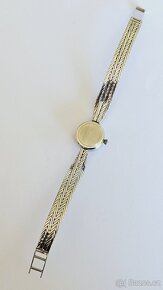 Zlaté art deko hodinky zn Jaeger-LeCoultre brilianty 18 K au - 6