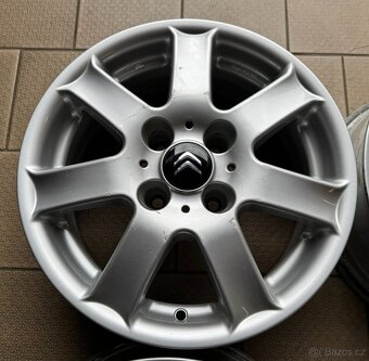 alu kola 6x15", rozteč 4x108 ET25 Peugeot Citroen - 6
