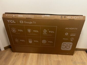 Týden stará SMART TV, zn. TCL 58 - 148 cm, krabice, doklad - 6