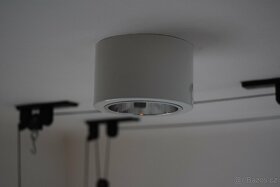 bílé stropní světlo dva kusy - 6