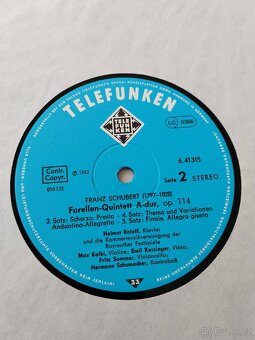 LP - desky vinyl vážná hudba-Schubert , Mozart a další - 6