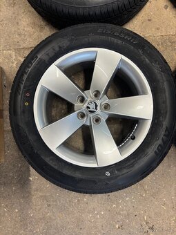 Originál alu Škoda Kodiaq RATIKON R17 Nové zimní pneu - 6