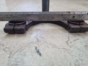 Jawa pérák FJ nebo Ogar - spodní brýle a držák řidítek. - 6