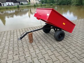 Přívěs - vozík D -TPS 400 za zahradní traktor - 6
