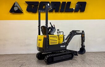 Minibagr Gorila GA12 PRO Kubota, Joysticky, AKCE - 6