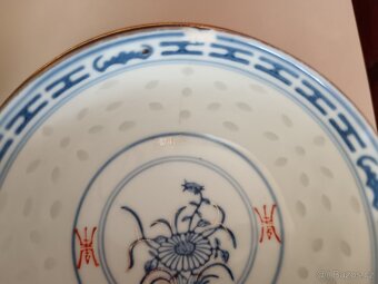 čínský rýžový porcelán - 6