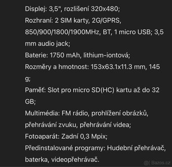 Tlačítkový mobil eSTAR X35 Silver - 6