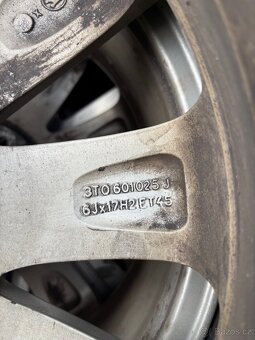 Prodám kola/disky/sadu Škoda Superb 2 - 6