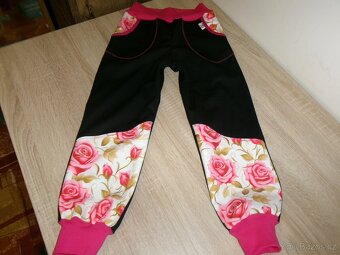 Zimní kalhoty ze softshellu vel.110 více foto - 6