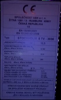 Krbová kamna ABX - 6