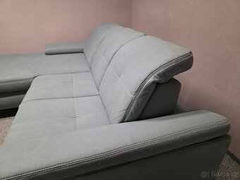 Nová modrozelená rohová sedačka POLIPOL - 6