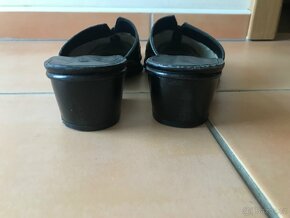 dámské kožené černé italské boty, vel. 38-39 - 6