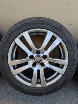 Sada alu kol Mercedes Benz s letními pneu 245/45/17 - 6