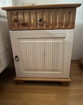 Kompletní ložnice z masivu venkovský styl - 6