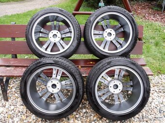 Originál Alu Kola VW +Zimní Pneu, 245/45/18 5X112 - 6