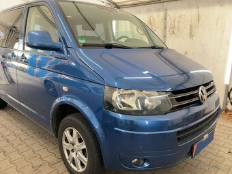 VW Caravelle T5 2.0 TDI 103kW,7.sedadel,Webasto,Tažné - 6
