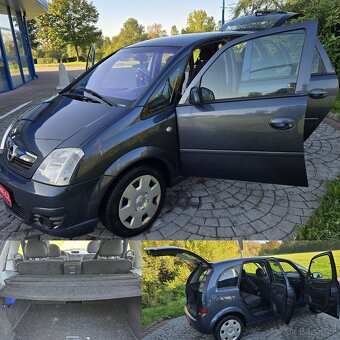 BENZÍNOVÁ, ČTYŘVÁLCOVÁ OPEL MERIVA 1,6 16v S AUTOKLIMOU - 6