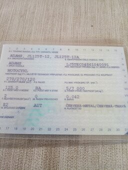 Skůtr125 variátor Řp Na autoB - 6