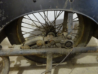 Sidecar BSA , předválečná ČZ 350, 500 - 6