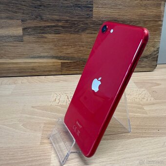 iPhone SE 2020 64GB, červený, 100% baterie (rok záruka) - 6