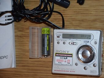 MINIDISC / minidisk recorder MDLP SONY MZ-R700, DO,přísluš - 6