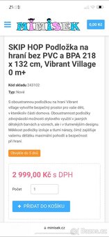 Hrací podložka SKIP HOP - 6
