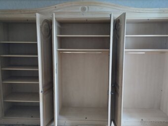 Šatní skříň 350x63x228 cm- smrk - 6