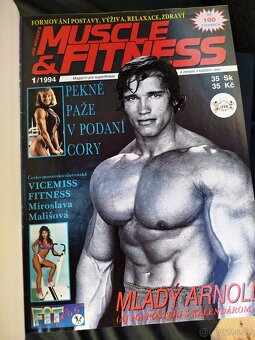 72x časopis MUSCLE & FITNESS (včetně plakátů) - NEJLEVNĚJI - 6