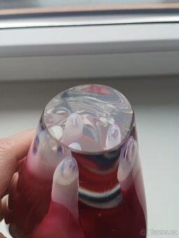 raritní objekt - hutní sklo - Paul Kedelv - 6