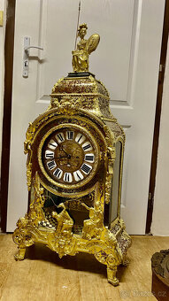 XXL starožitné francouzké Boulle Napoleon III 164cmTop stav - 6