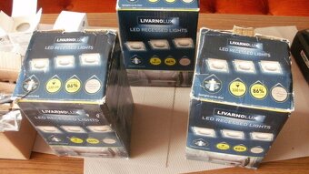Stropní-podlinkové-LED světla-9kusů nepoužité komplet. - 6