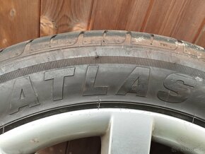 ALU kola 8,5x18" s letními pneu 245/50, 5x112 mm, Mercedes - 6