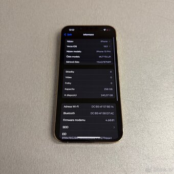 iPhone 13 Pro 256GB gold, jako nový, 12 měsíců záruka - 6