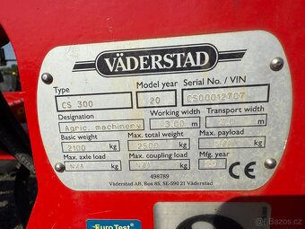 Radličkový kypřič Vaderstad Cultus CS 300 - 6