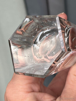 Hranatá váza 15 cm, křišťálové sklo, Václav Hanuš - 6