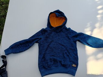 Nepromokavé kalhoty+ balíček oblečení vel 110/116 - 6