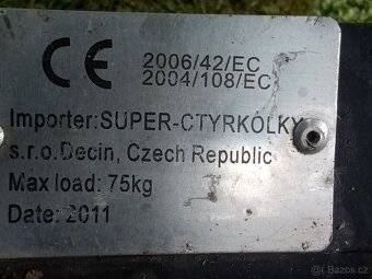 Dětská čtyřkolka 125 ccm - 6