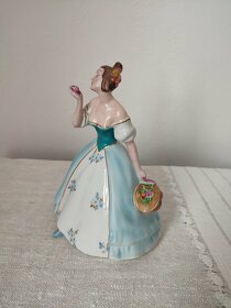 Royal dux porcelánová soška žena 20 cm - 6