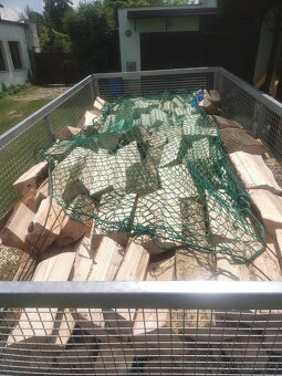 Palivové dřevo tvrdé, štípané, špalky - 6