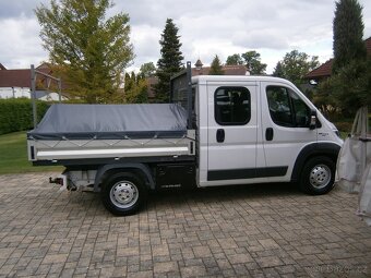 FIAT DUCATO 2,3 DVOUKABINA 7 MÍST 163157 KM-2017 - 6