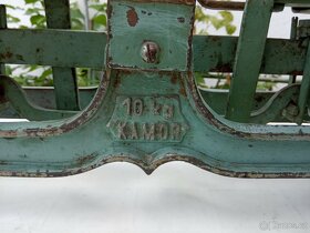Starožitná váha se závažími KAMOR 10kg - 6
