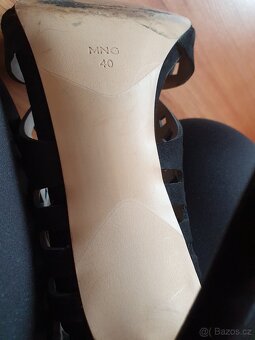 Boty na podpatku značky Mango. Jako nové  velikost 40 - 6