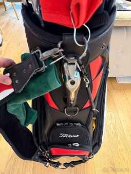 Titleist Tour Series Premium stand bag černá/červená - 6