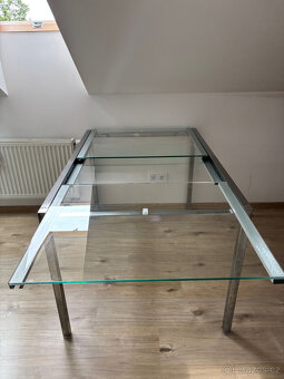 Skleněný stůl GLIVARP - 6