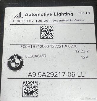 BMW X3 G01 X4 G02 LCI Nárazník blatník světlo - 6