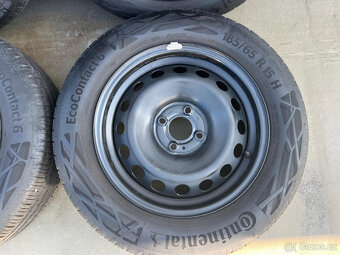 185/65R15 letní sada dacia logan, clio 6x15 4x100x60 ET40 - 6