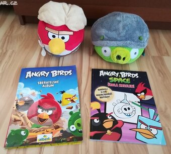 Angry Birds, album, karty, gyroskop, hry, košíková, vrtule - 6