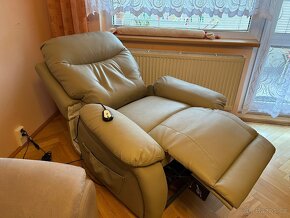 Sedačka rozkládací Bruno 2v1, 2x el. křeslo Mario - 6