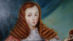 Prodám starý obraz- olej, zámecký - 6