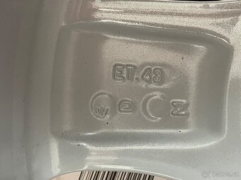 5x112 R15 6J ET43 nejazdené - 6